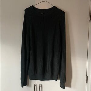 Forest Green Knit Sweater